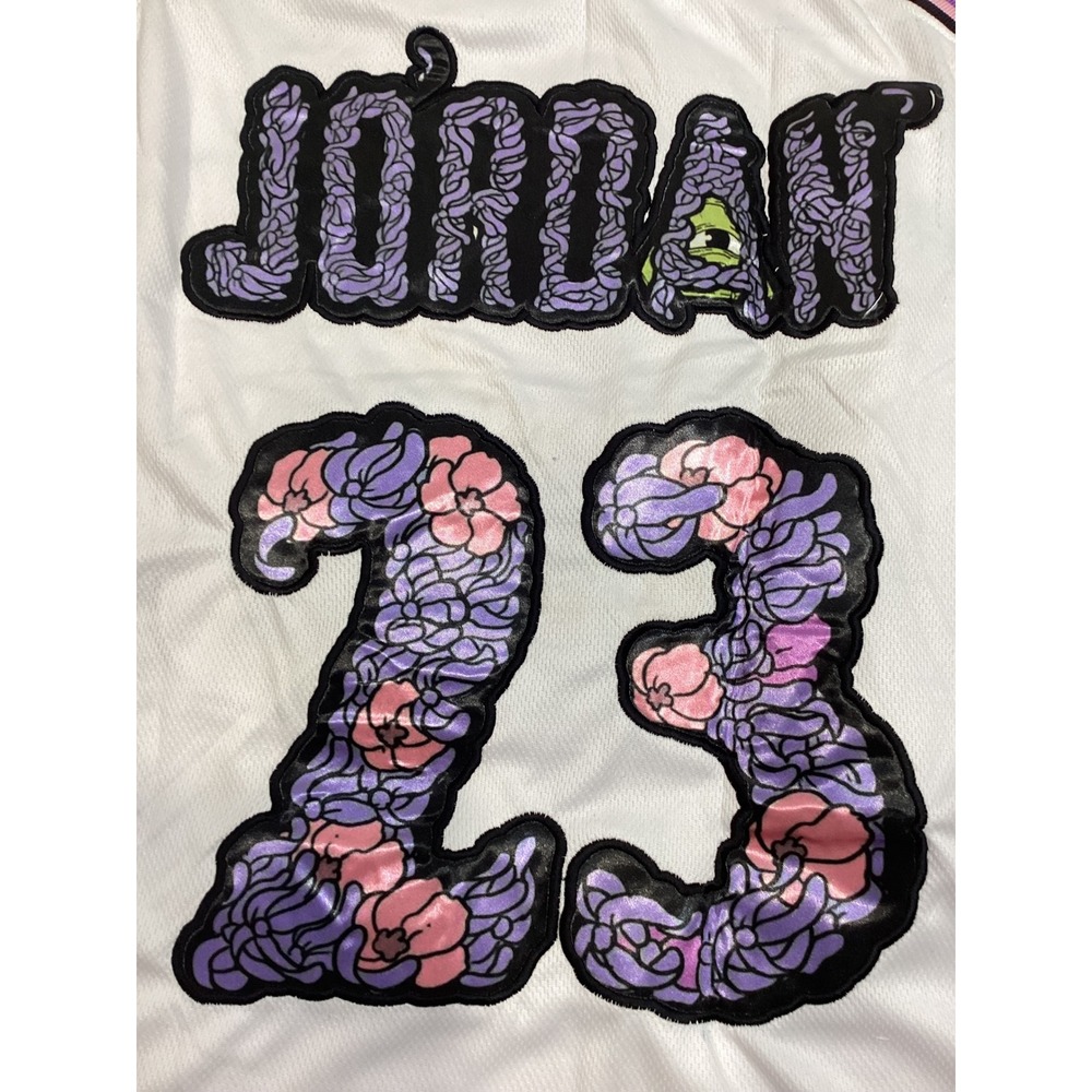 Chris Pyrate/Wizards Collaboration Jordan 23 Floral/White Jersey
Men XL - Picture 3 of 7